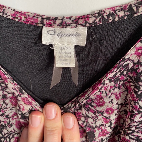 Dynamite - Floral High-Low Dress - Picture 3 of 4